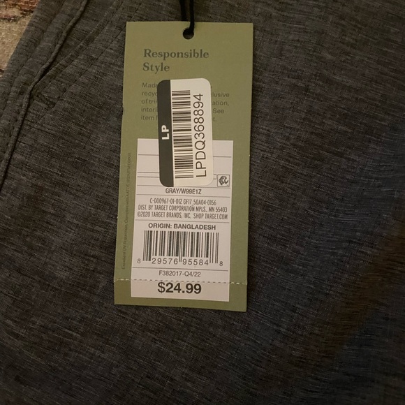 NWT hybrid swim shorts with 4 way stretch gray men’s size 30 or XS - Picture 7 of 8